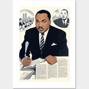 MLK JR 8 Posters and Art